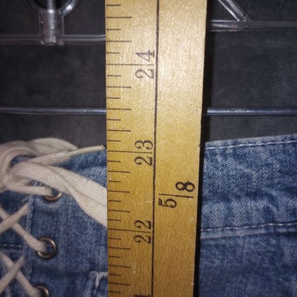 RL Polo Jean Co Vintage Laced Pencil Skirt Size 8 EUC - Picture 7 of 8